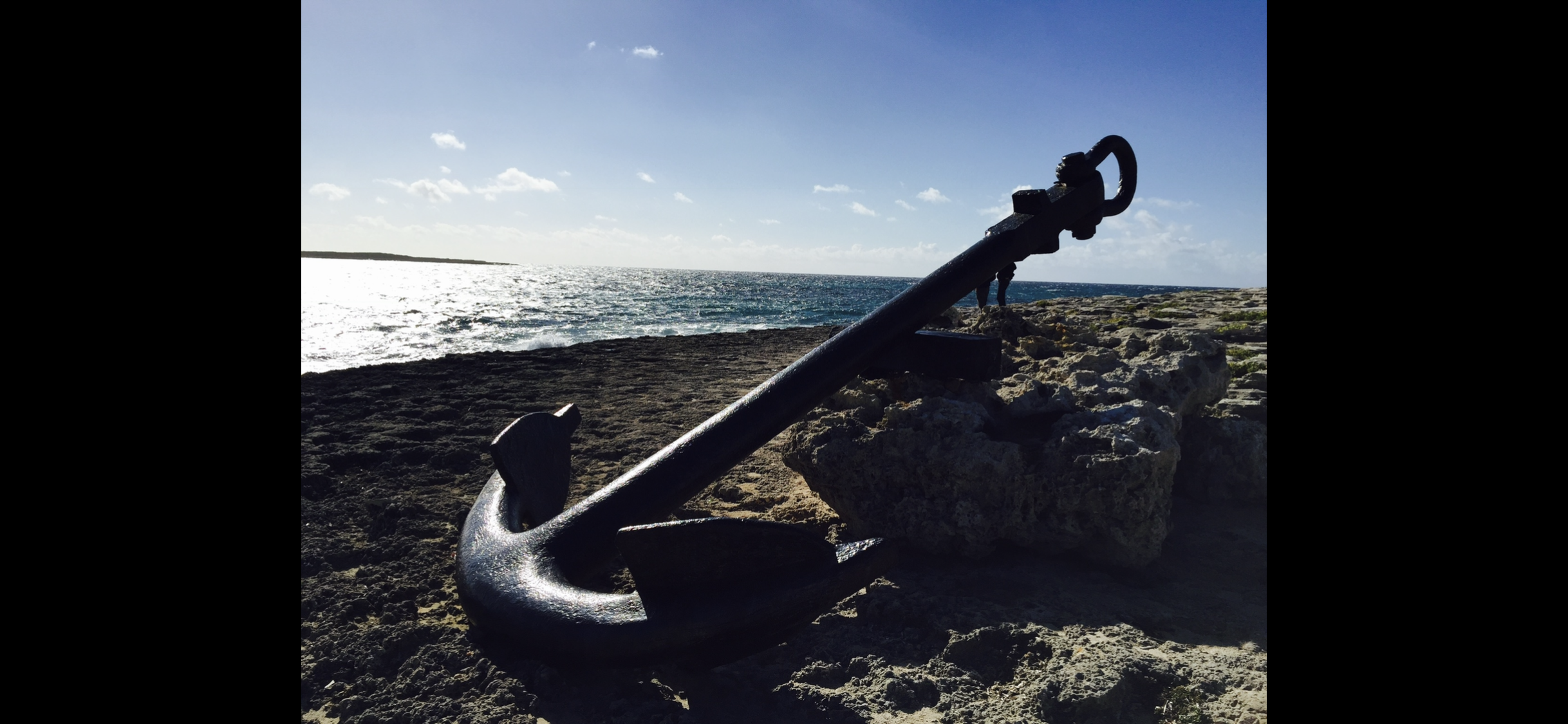 Coastal lighthouse at Breachway
